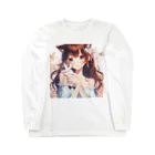 amberの子猫の癒し ロングスリーブTシャツ