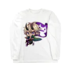 ロキのロキロキ団三輪車アバ雷炎ちゃん Long Sleeve T-Shirt