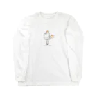 てとしぃのビキャクアシナガドリ Long Sleeve T-Shirt