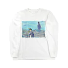 つぎのラピス島ペンギン Long Sleeve T-Shirt