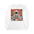 宇宙開発デザイン科のスペースクッキング 寿司編 Long Sleeve T-Shirt