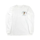 a_soft_breezeの海辺にあるカフェでの物語のロングスリーブTシャツです Long Sleeve T-Shirt