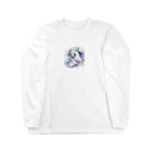 Firelyの七色のユニコーン_002 Long Sleeve T-Shirt