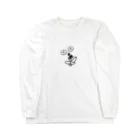 yokosonの食べ物アート顔 Long Sleeve T-Shirt