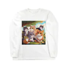 Ragu_nの猫ちゃんグッズ ロングスリーブTシャツ