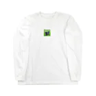 Mami HEXANFTのコスモス畑の癒し Long Sleeve T-Shirt