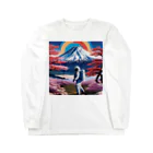 宇宙開発デザイン科の日本という星 Long Sleeve T-Shirt