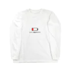 Sporty-popのバッテリー残量10% Long Sleeve T-Shirt