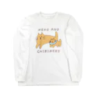 kuntal-くんたるのねことちびねこ ロングスリーブTシャツ