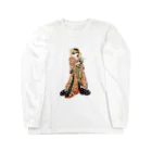 sachiko_goodsの東都名所両国橋之涼 Long Sleeve T-Shirt