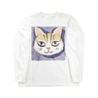 ぽどりさんのお店の猫さんのグッズ Long Sleeve T-Shirt