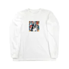 Artistic Allure EmporiumのCool French Bulldogs Long Sleeve T-Shirt