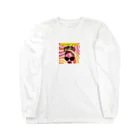 でざいん屋くろすけのPsychedelic Blonde Long Sleeve T-Shirt