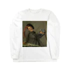 世界美術商店の陽気な酒飲み / The Jolly Drinker Long Sleeve T-Shirt