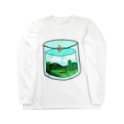 QuinnOliverの風景のキャンドル Long Sleeve T-Shirt