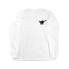 はなねこのふりむきねこちゃん　くろねこちゃん Long Sleeve T-Shirt