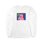 kiwi-kiwiのモモイロドラゴン7A Long Sleeve T-Shirt