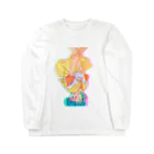 pipipiの逆さ女の子 Long Sleeve T-Shirt