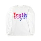 中日ドラゴンズ公式YouTubeチャンネル グッズショップの【値下げ】Truth of Dragons2022 ロゴグッズ ロングスリーブTシャツ