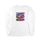 Kumamanのオーロラシルク Long Sleeve T-Shirt