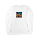 Innovat-Leapの星空の下 Long Sleeve T-Shirt