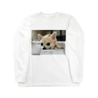 犬執事・ドッグバトラーのバンビ君ショップの世界初！本物の犬執事・ドッグバトラーのバンビ君 Long Sleeve T-Shirt