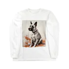 ヨコトSHOPの男前の犬 Long Sleeve T-Shirt