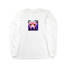 annko-motiのリアルな犬 Long Sleeve T-Shirt