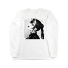 KafyRiruのよこ顔　鬼娘 Long Sleeve T-Shirt