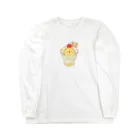 ぽっぽこ本舗のインコサンデー Long Sleeve T-Shirt