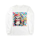 MistyStarkのペンギン犬 Long Sleeve T-Shirt