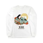 mincruの偉人シリーズ_紫式部 Long Sleeve T-Shirt