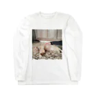 otorasannomiseのトラさんゴロリ写真グッズ Long Sleeve T-Shirt