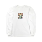 Nekonan Itemsのリラックスタイムキャット Long Sleeve T-Shirt