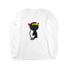 洗拓機のイワトビペンギン Long Sleeve T-Shirt