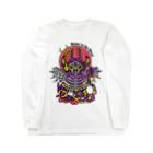 colone | Artwork by yanagiのBone to be wild ロングスリーブTシャツ