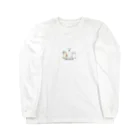 fujimaru_fujimaruのごはんまちわんこ。 Long Sleeve T-Shirt