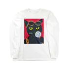 Lemongrass07のおしゃれねこ ロングスリーブTシャツ