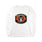 猿人★ロックの猿人ロック　ロゴ Long Sleeve T-Shirt