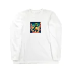 nvnの恐竜のダンス Long Sleeve T-Shirt