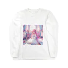 adorer_のふわふわドレスの女の子 Long Sleeve T-Shirt