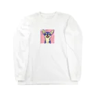 kuchibueyaのチワワ　 Long Sleeve T-Shirt