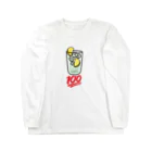 tonikakusakeのレモンサワー100点 大きいロゴ Long Sleeve T-Shirt