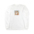 aki's shopのTHE忠実犬 Long Sleeve T-Shirt