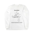 oraskyのアコニチン(Aconitine)/理系 化学 Long Sleeve T-Shirt