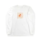 ひとやすみ　らいふのおもしろハムスター Long Sleeve T-Shirt