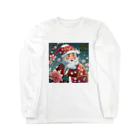 GiveLoveのGiveLoveSanta Long Sleeve T-Shirt