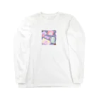 Sweet_moonLaboのSweet ステーショナリー Long Sleeve T-Shirt