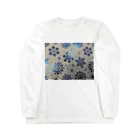 yurisacinの雪の結晶（青） Long Sleeve T-Shirt