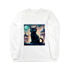 1shina2の夜猫 Long Sleeve T-Shirt